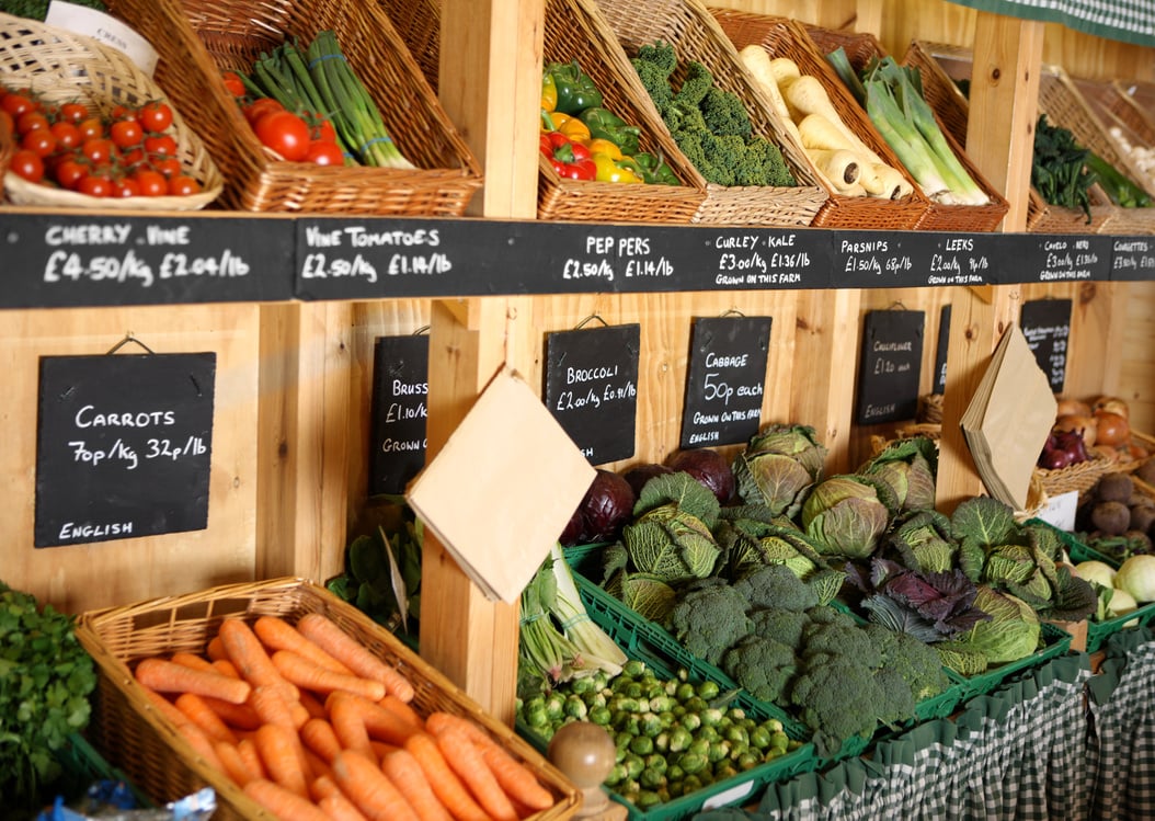 Green grocer's shop